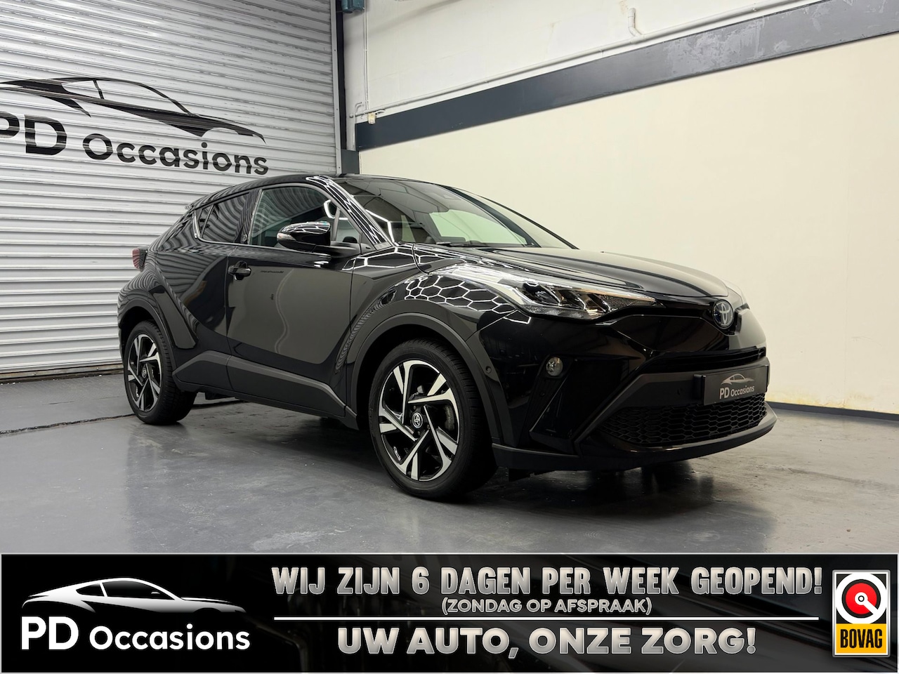 Toyota C-HR - 1.8 Hybrid Dynamic - Navi - Clima - Half leer - Stoelverw. - AutoWereld.nl