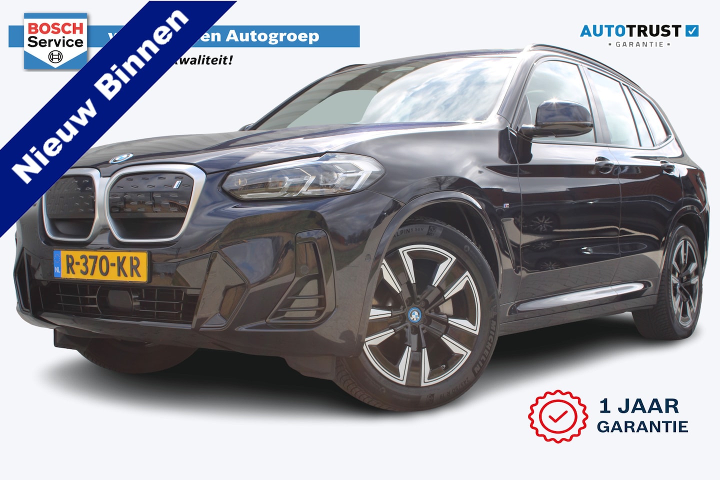 BMW iX3 - Executive 80 kWh met Pano | Incl. 12 maanden garantie | Adaptieve cruise | Elektrische sto - AutoWereld.nl