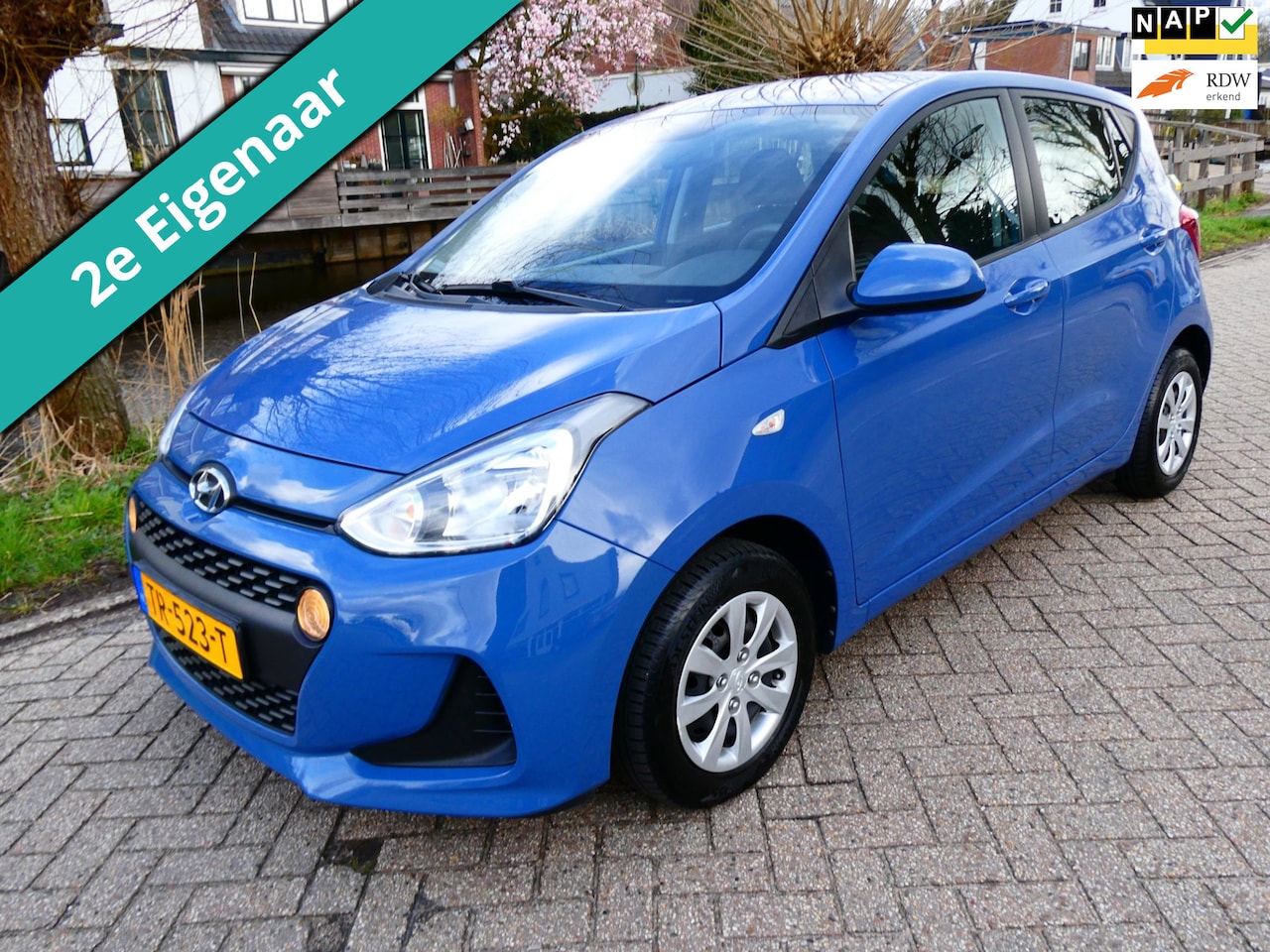 Hyundai i10 - 1.0i Comfort 2e eig. Airco Cruise Navi 157.000km Historie Zuinig - AutoWereld.nl