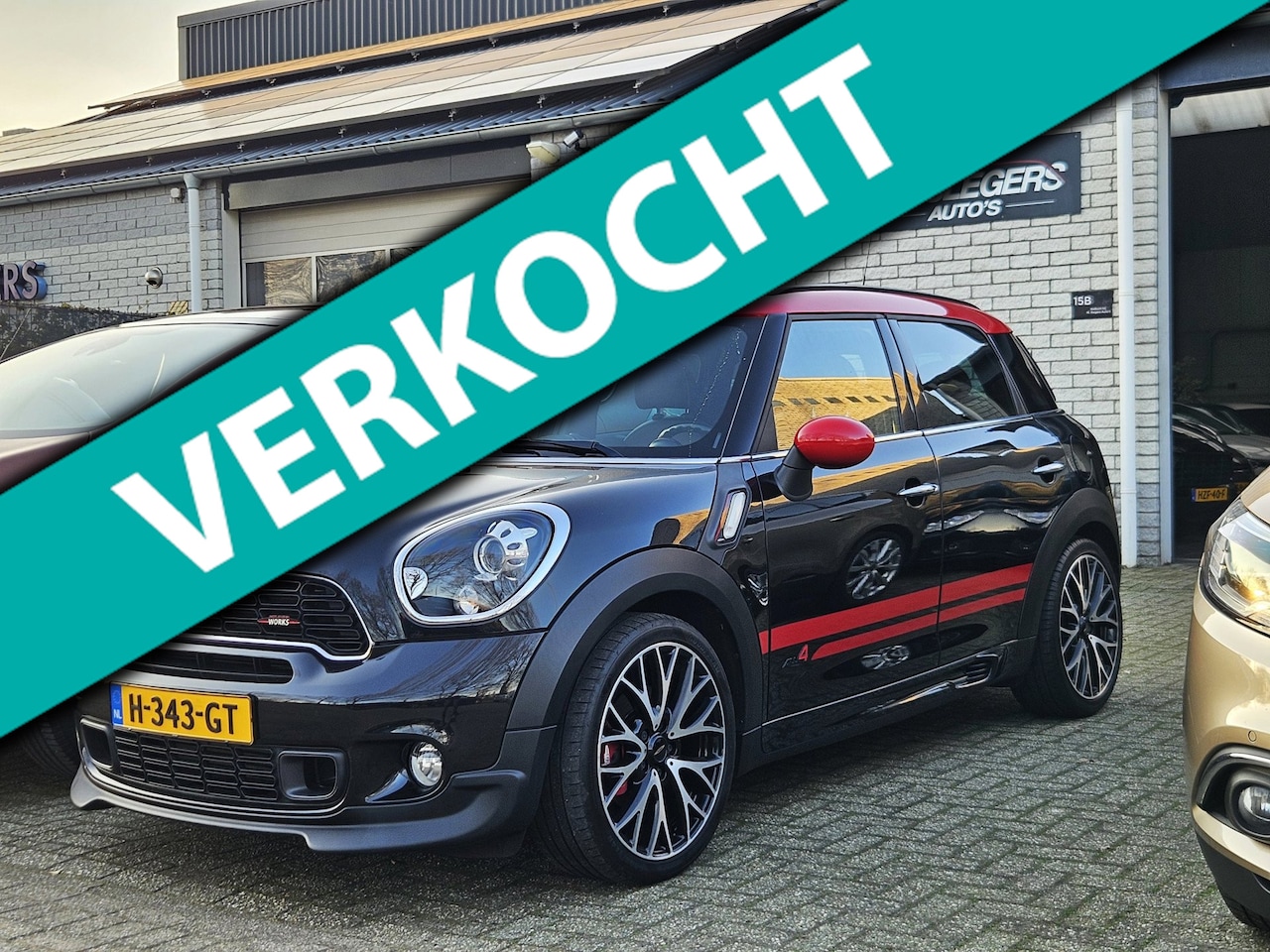 MINI Countryman - 1.6 John Cooper Works ALL4 Chili Mini 1.6 John Cooper Works ALL4 Chili*Rijklaar - AutoWereld.nl