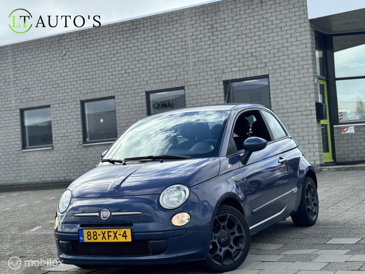 Fiat 500 - 0.9 TwinAir Plus| ½ Leer Sportstoelen Airco APK NAP - AutoWereld.nl