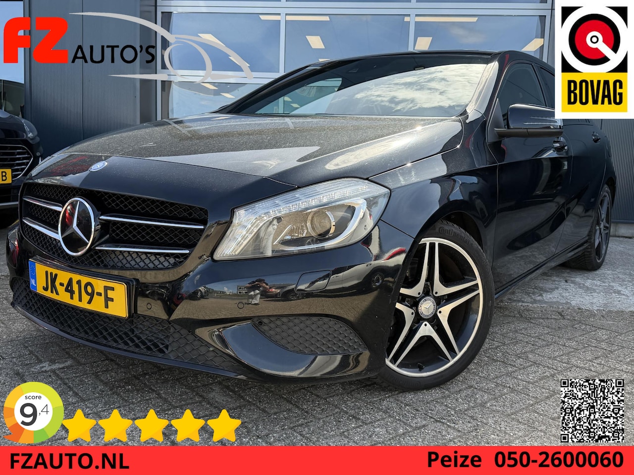 Mercedes-Benz A-klasse - 200 Prestige - Navigatie - Lederen bekleding - Schuifdak - Stoelverwarming - AutoWereld.nl