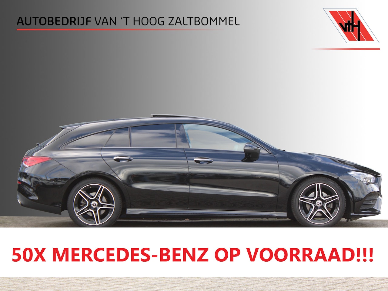 Mercedes-Benz CLA-klasse Shooting Brake - 180 AUT7 AMG NIGHT PAKKET PANORAMADAK SFEER MEMORY KEY-LESS CARPLAY MULTIBEAM WIDESCREEN C - AutoWereld.nl