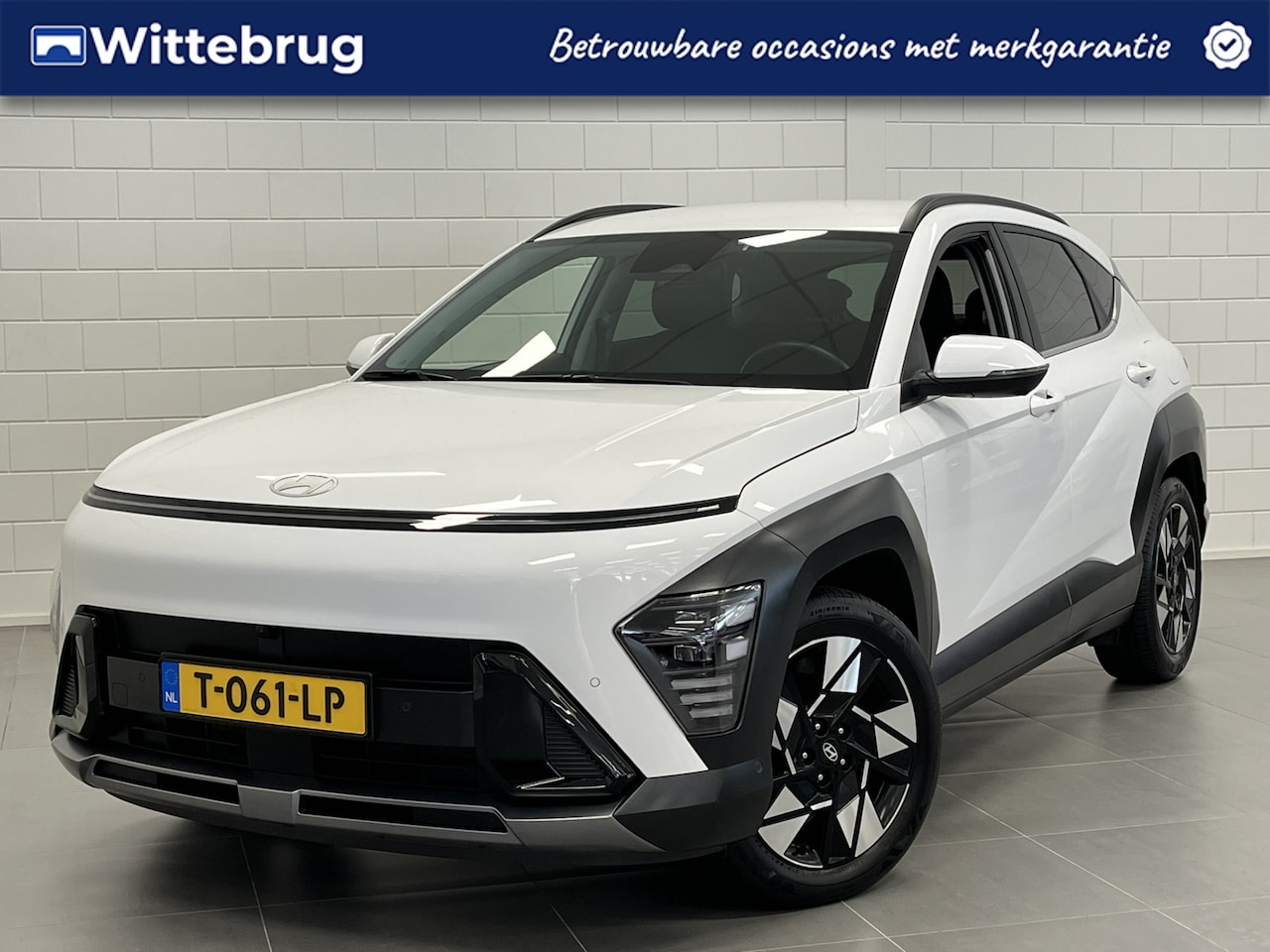 Hyundai Kona - 1.6 GDI HEV Premium LEDER | FULL LED | AUTOMATISCHE ACHTERKLEP - AutoWereld.nl