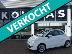Fiat 500 - 1.2 Lounge |ORG.NL|2012|AIRCO|PANORAMADAK|NAP|EL.RAMEN|MULTI STUUR|USB|AUX|BLUETOOTH|