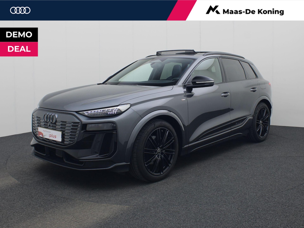 Audi Q6 e-tron - S edition 286 PK Panorama dak · Tech Pro · Privacy Glass · Trekhaak · Leder bekleding - AutoWereld.nl