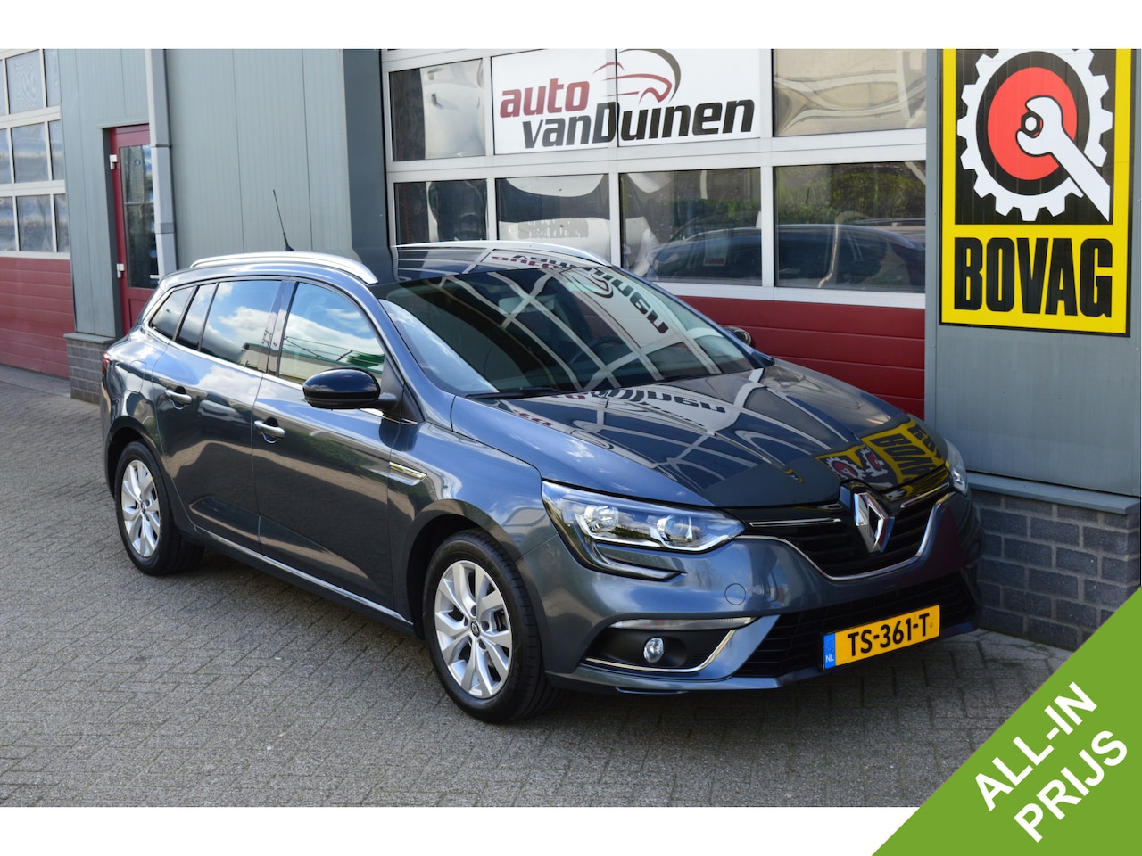 Renault Mégane Estate - 1.3 TCe Limited O.a: Haak, Keyless, Clima, Navi, Cruise, PDC, Etc. All-in prijs! - AutoWereld.nl