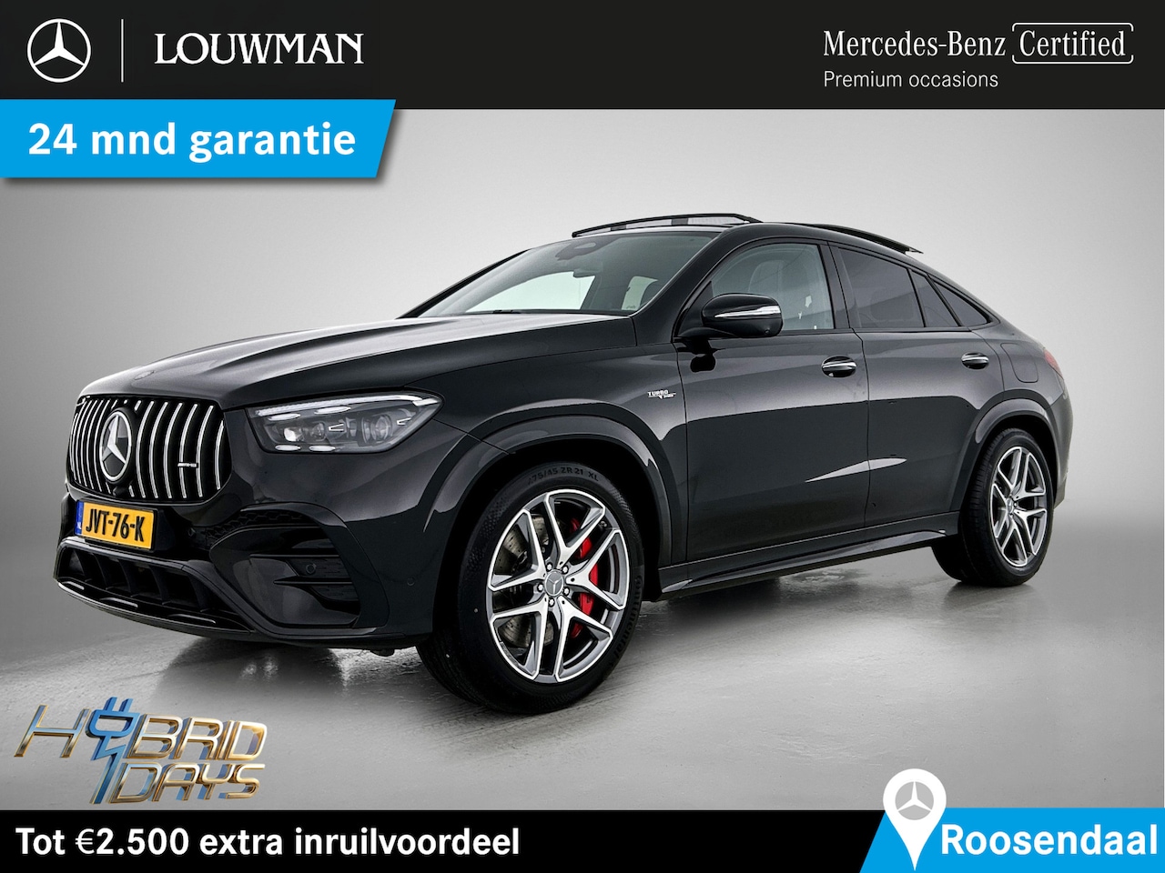 Mercedes-Benz AMG GLE - Coupé Mercedes-AMG 53 Hybrid 4MATIC+ Nightpakket Premium Plus | Trekhaak | Panoramadak | A - AutoWereld.nl