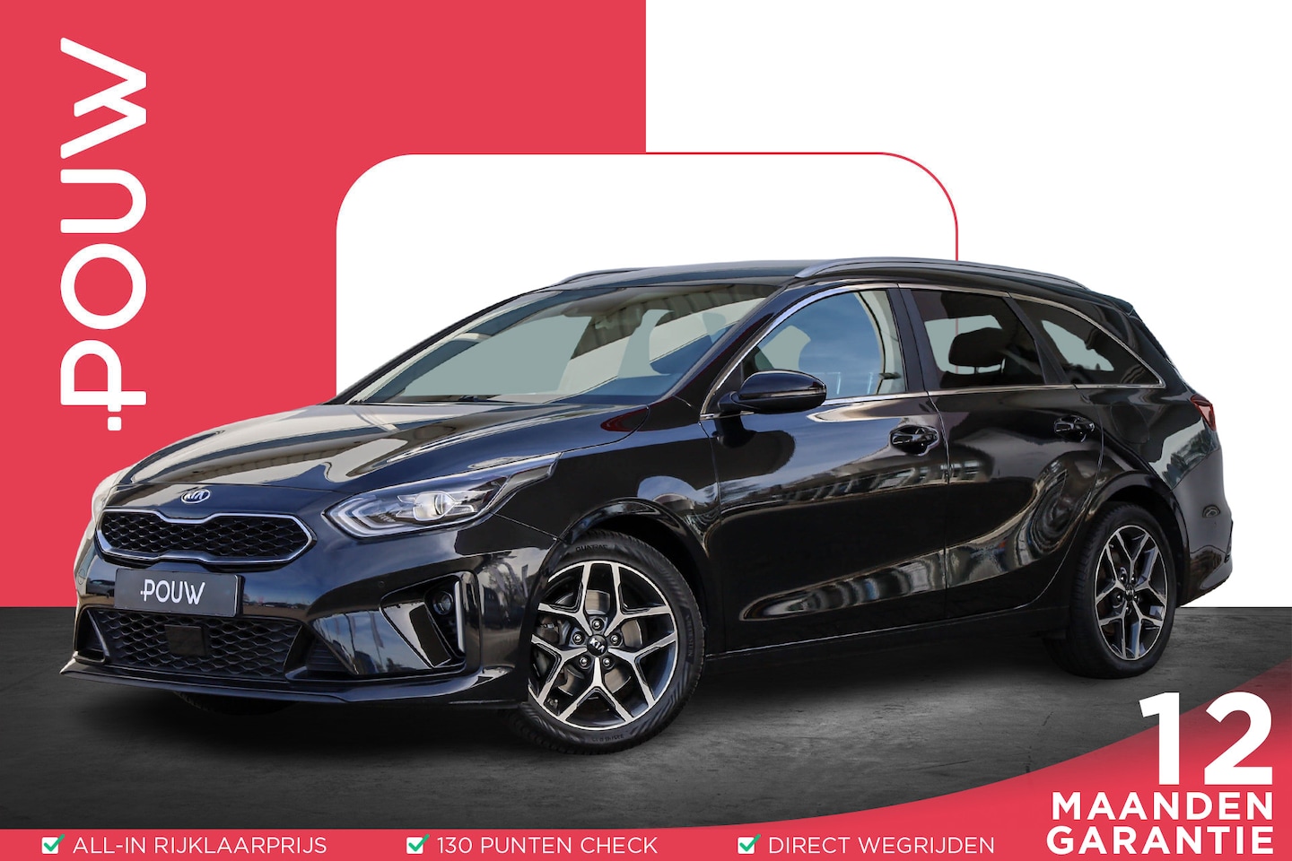 Kia Cee'd Sportswagon - Ceed 1.5 T-GDi 160pk MHEV GT-Line Edition | Automaat | Parkeersensoren | Achteruitrijcamer - AutoWereld.nl