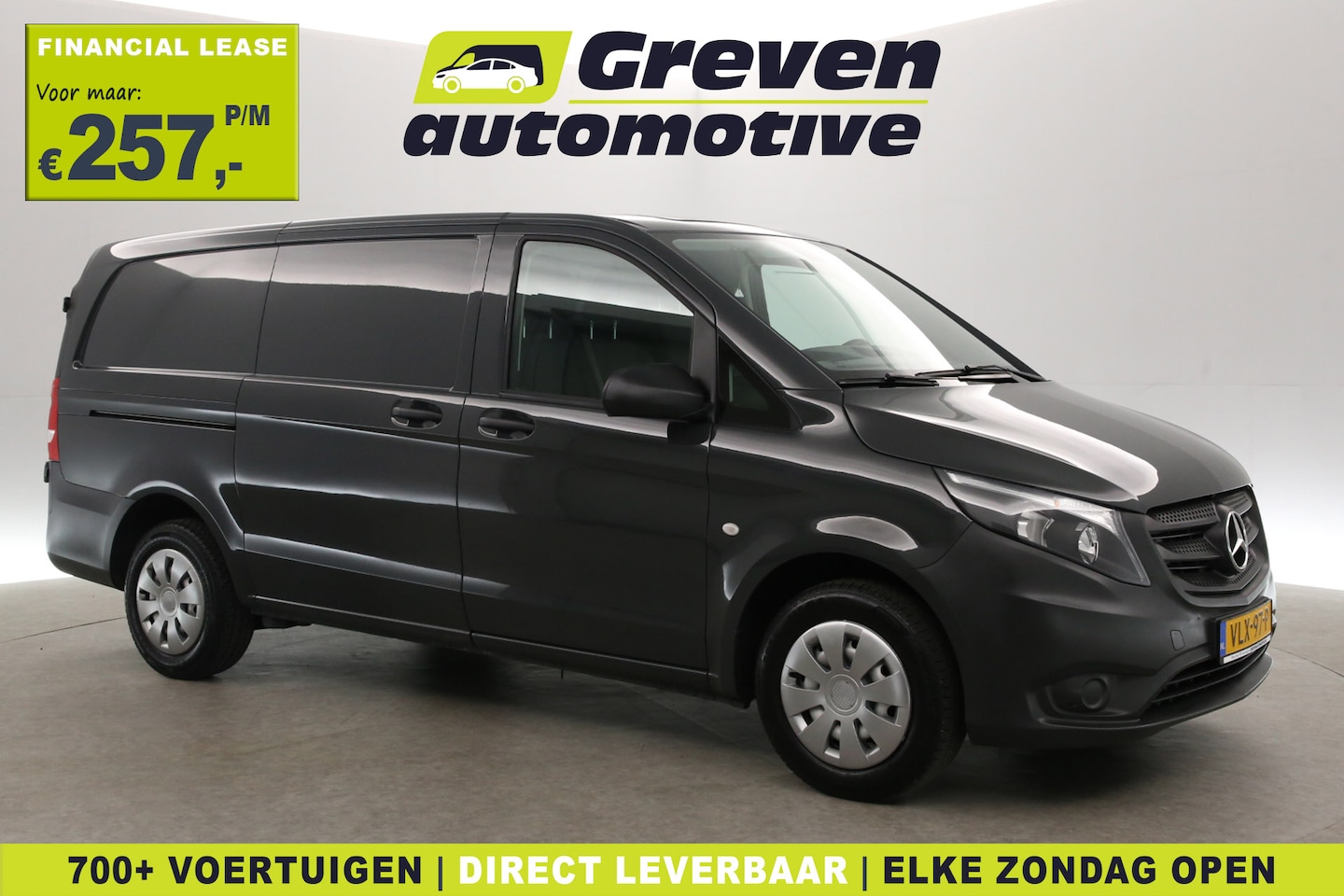 Mercedes-Benz Vito - 116 CDI Lang 164PK | Airco | Cruise | 3 Zits | Trekhaak - AutoWereld.nl