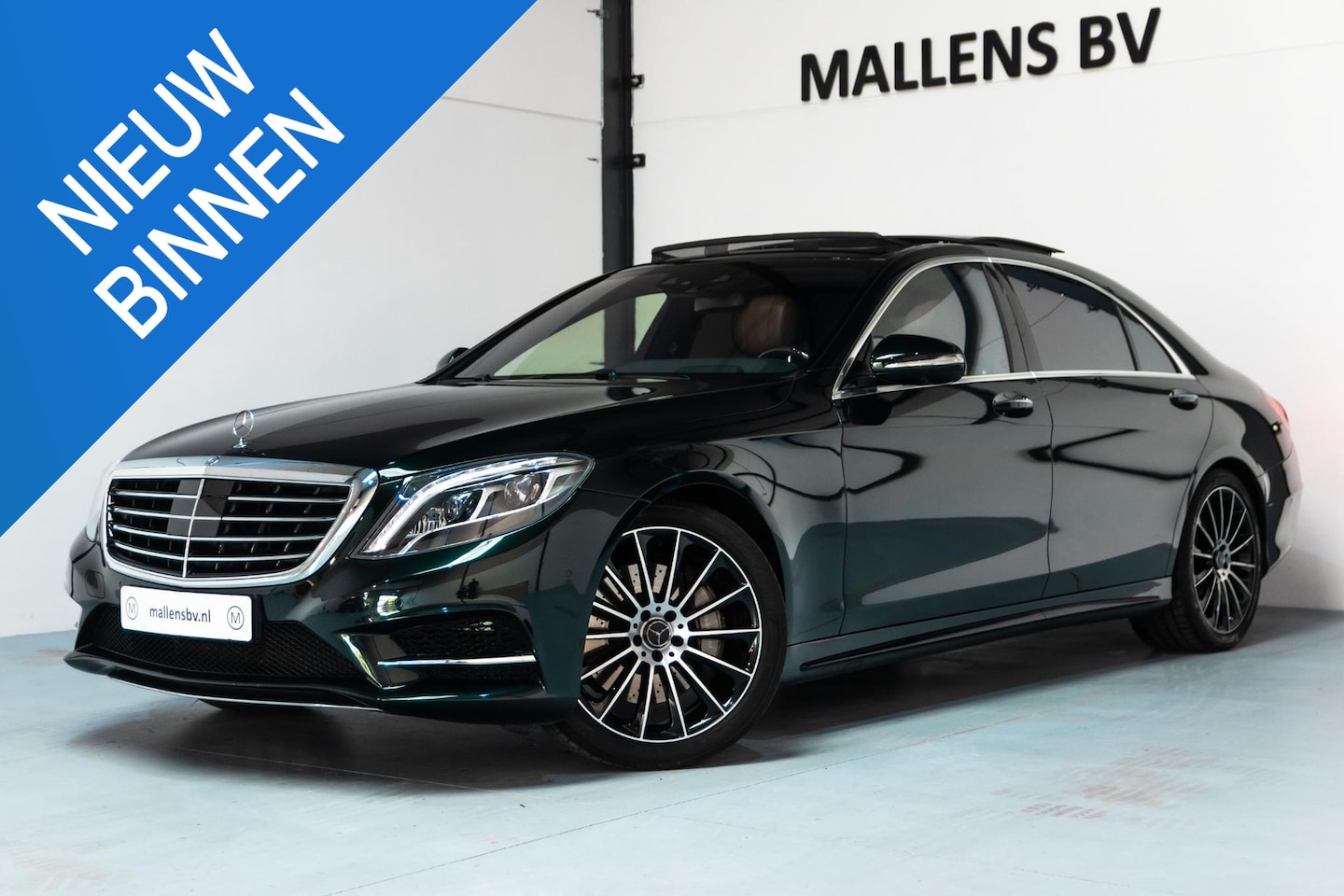 Mercedes-Benz S-klasse - 500 PLUG-IN HYBRID Lang Prestige Plus VOL/PANO/BURMESTER/MEMORY/360/DEALEROH/ENTERTAINMENT - AutoWereld.nl
