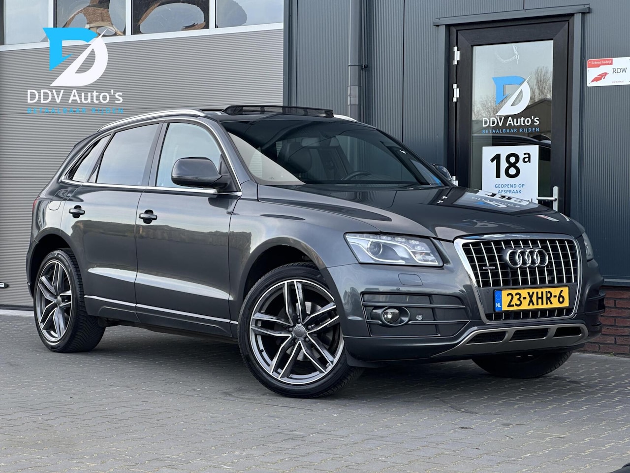 Audi Q5 - 2.0 TFSI/211pk quattro 2x S-Line|Pano|Automaat|Trekhaak|Leder|PDC|Clima|Camera|Cruise|Stoe - AutoWereld.nl