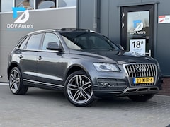 Audi Q5 - 2.0 TFSI/211pk quattro 2x S-Line|Pano|Automaat|Trekhaak|Leder|PDC|Clima|Camera|Cruise|Stoe