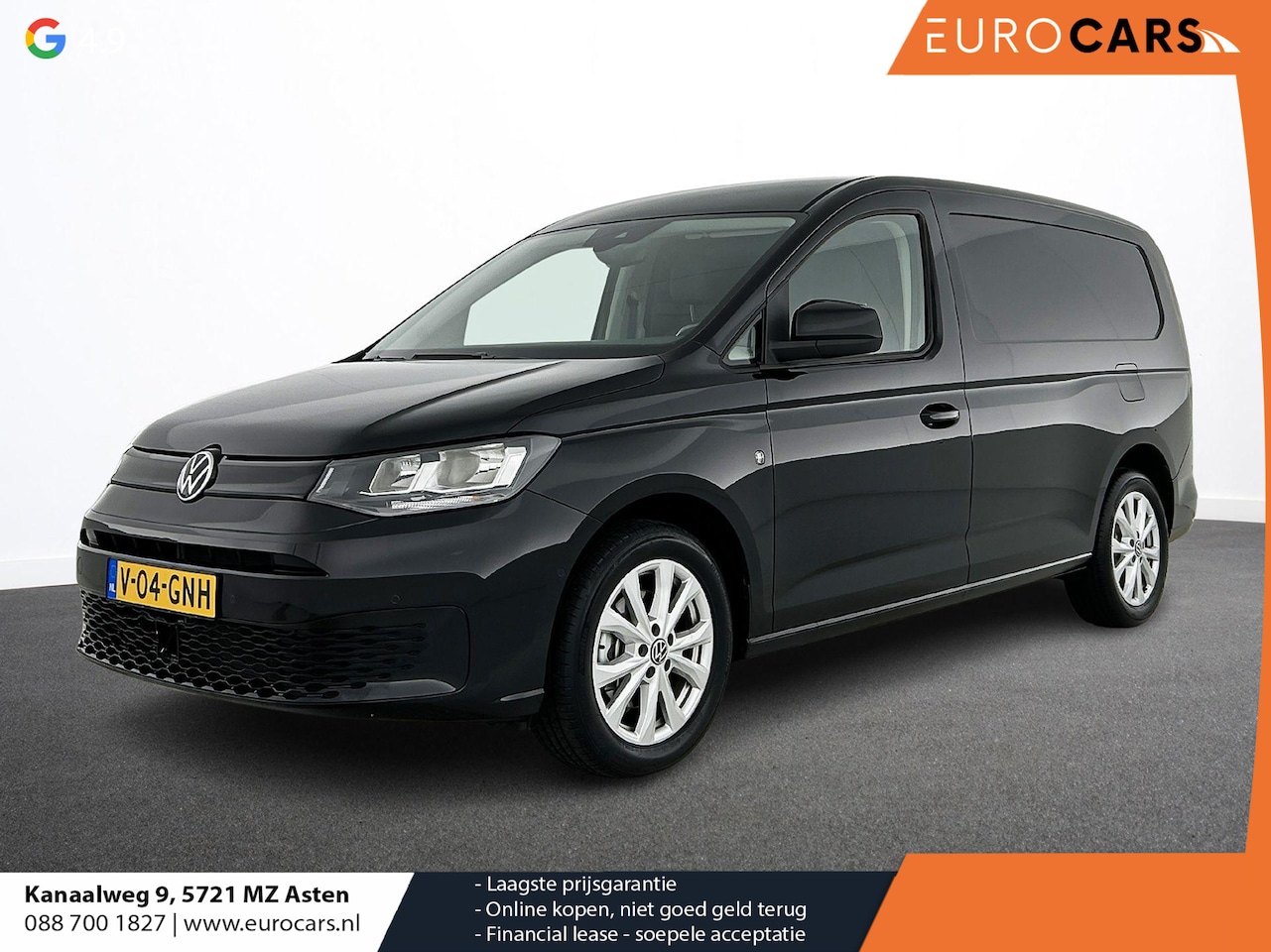 Volkswagen Caddy Cargo Maxi - 2.0 TDI Style Airco Carplay Adaptive Cruise Control PDC VA Camera Trekhaak 17" LM Velgen - AutoWereld.nl