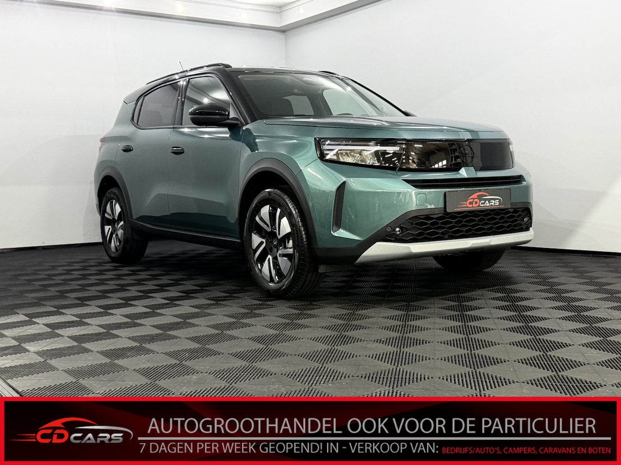 Opel Frontera - 1.2 Turbo Hybrid GS 7p. Camera, Navi, Winterpakket, Cruise control, Rijstrook correctie, V - AutoWereld.nl