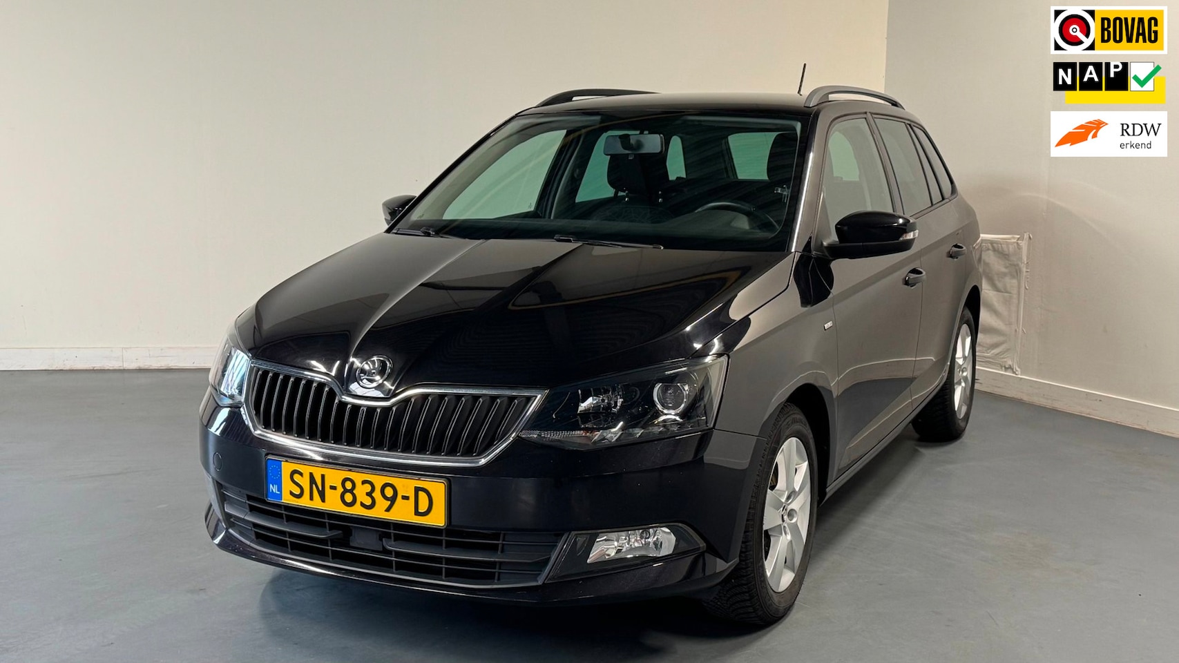 Skoda Fabia Combi - 1.0 TSI Clever | NL-AUTO | NAVI | PARKEERSENS. | CRUISE | - AutoWereld.nl