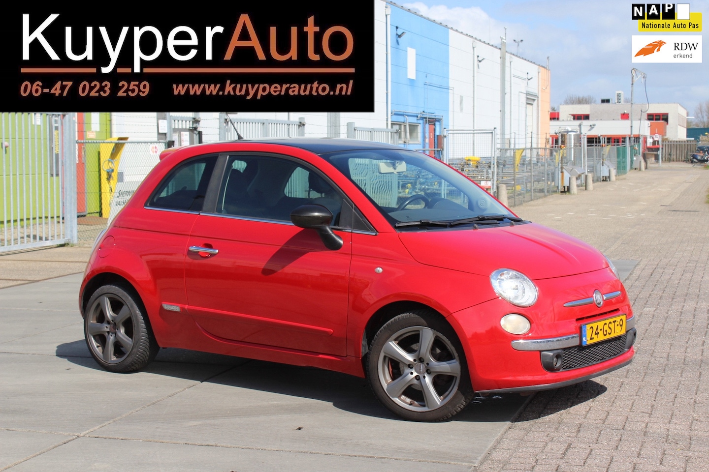 Fiat 500 - 1.4-16V Sport NETTE SPORTIEVE FIAT - AutoWereld.nl