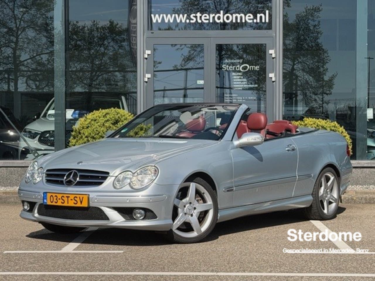 Mercedes-Benz CLK-klasse Cabrio - 350 Avantgarde AMG line l Memory pakket l Comand l PTS l Tempomaat l Airconditioning l Sto - AutoWereld.nl