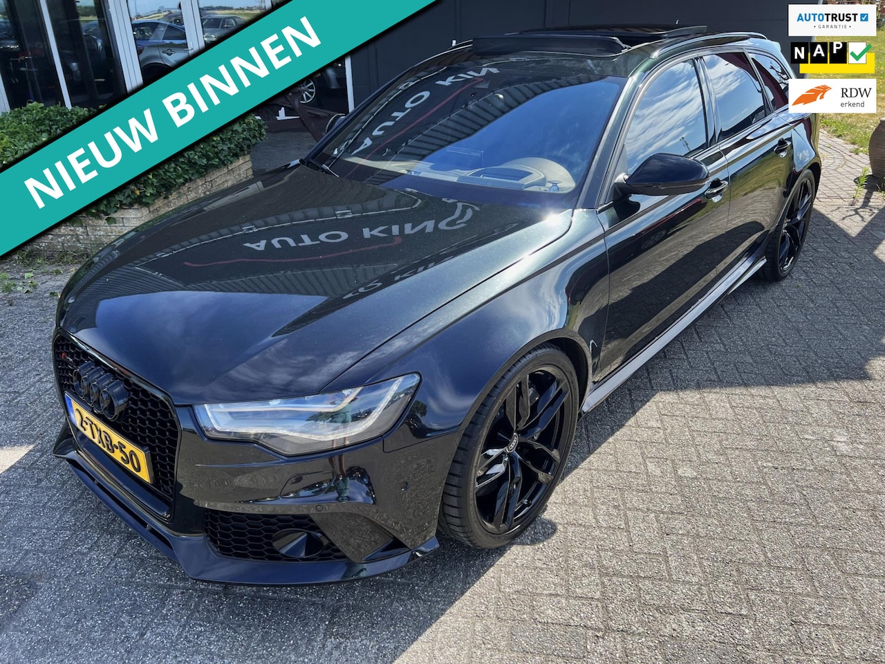 Audi A6 Avant - 4.0 TFSI RS 6 Q NL-Car/AKRA/KERAMISH - AutoWereld.nl