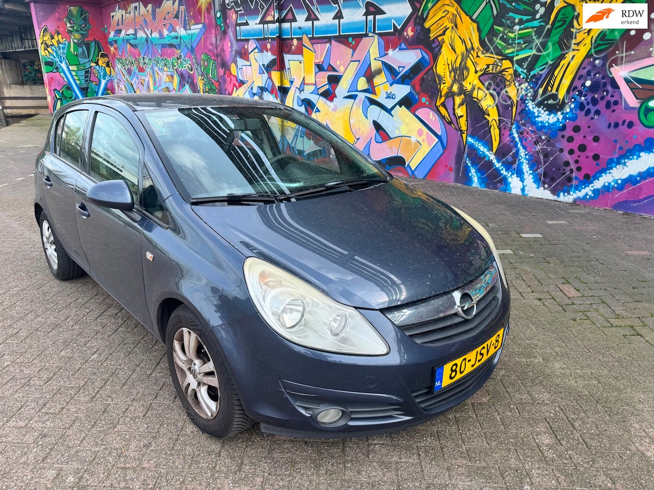 Opel Corsa - 1.4-16V Enjoy apk 10-4-27. airco werkend 5 deuren rijd goed elektrische ramen mist 1 sport - AutoWereld.nl