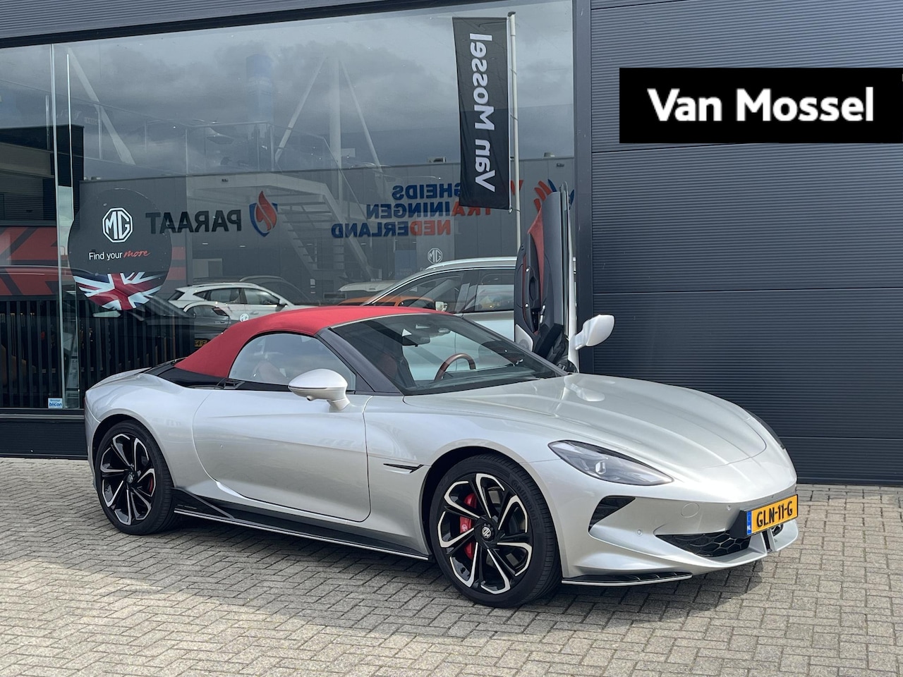 MG Cyberster - GT AWD 77kWh 510pk | Cabrio | Bose Sound | Led Koplampen | Stoelverwarming | Camera | Navi - AutoWereld.nl