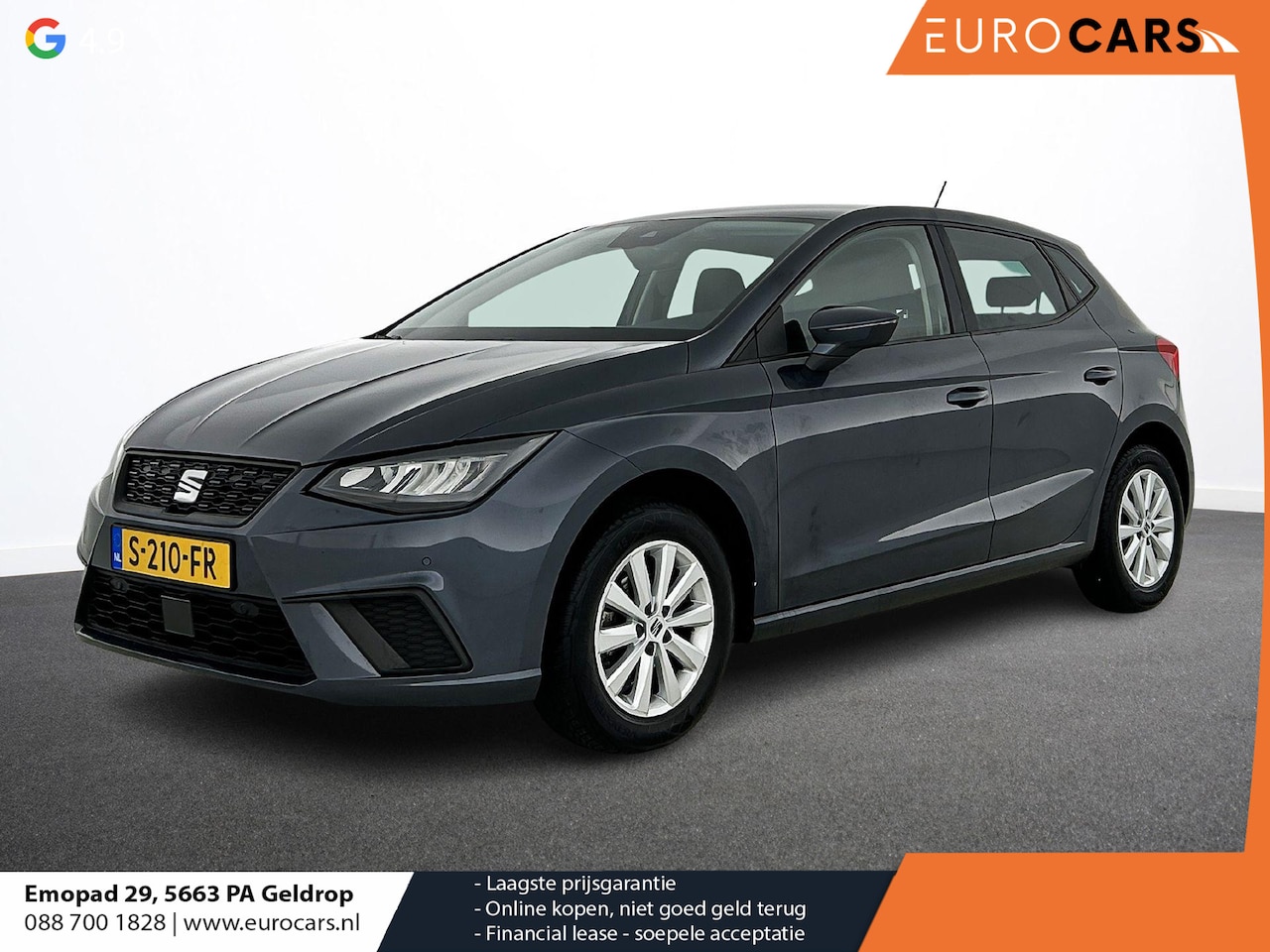 SEAT Ibiza - 1.0 EcoTSI Style Business Intense Navigatie Apple Carplay/Android Auto Parkeersensoren Vir - AutoWereld.nl