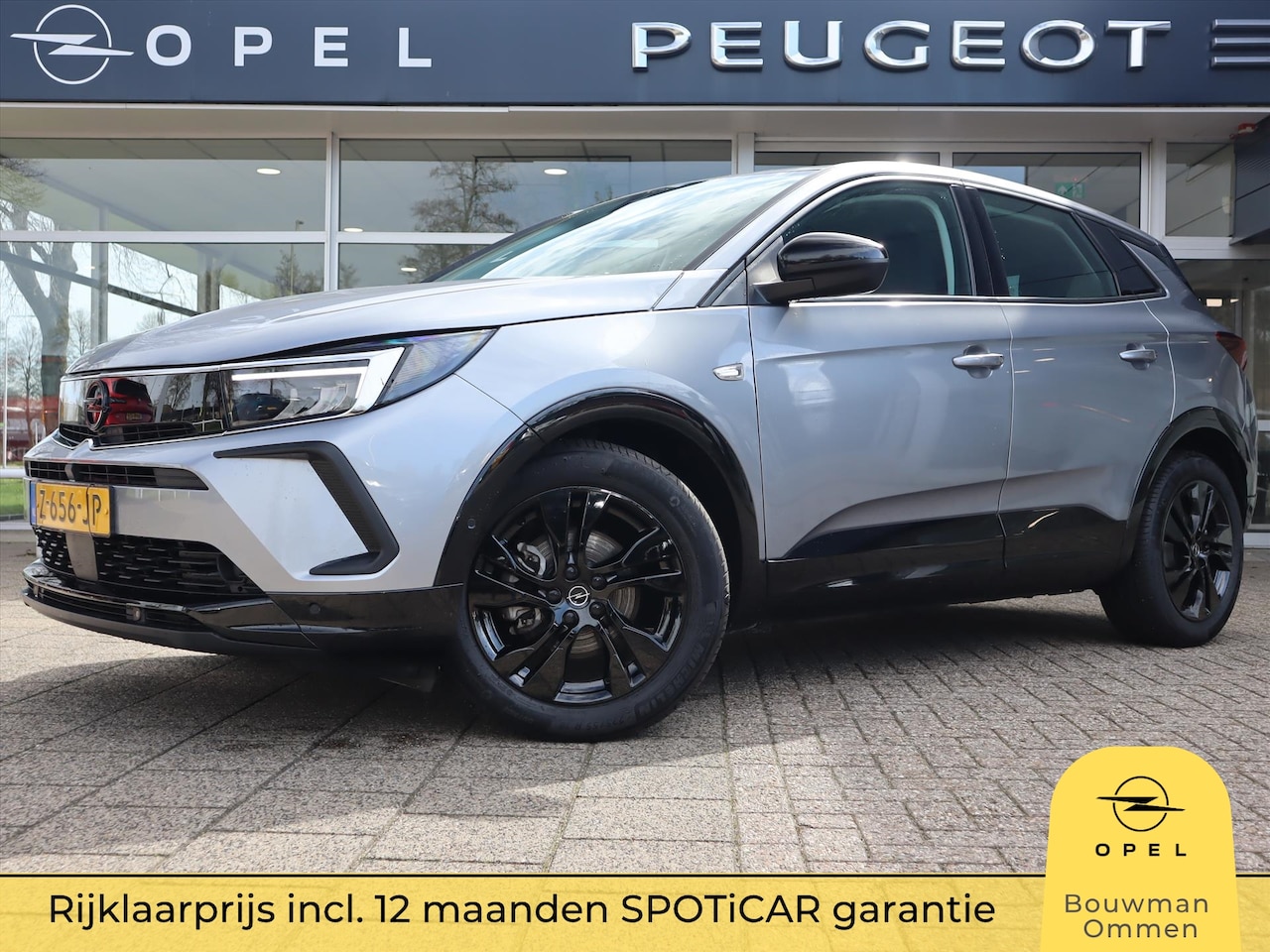 Opel Grandland - GS Turbo Hybrid 145pk eDCT Automaat, Rijkaarprijs, Navigatie Camera Stoel- en stuurverwarm - AutoWereld.nl