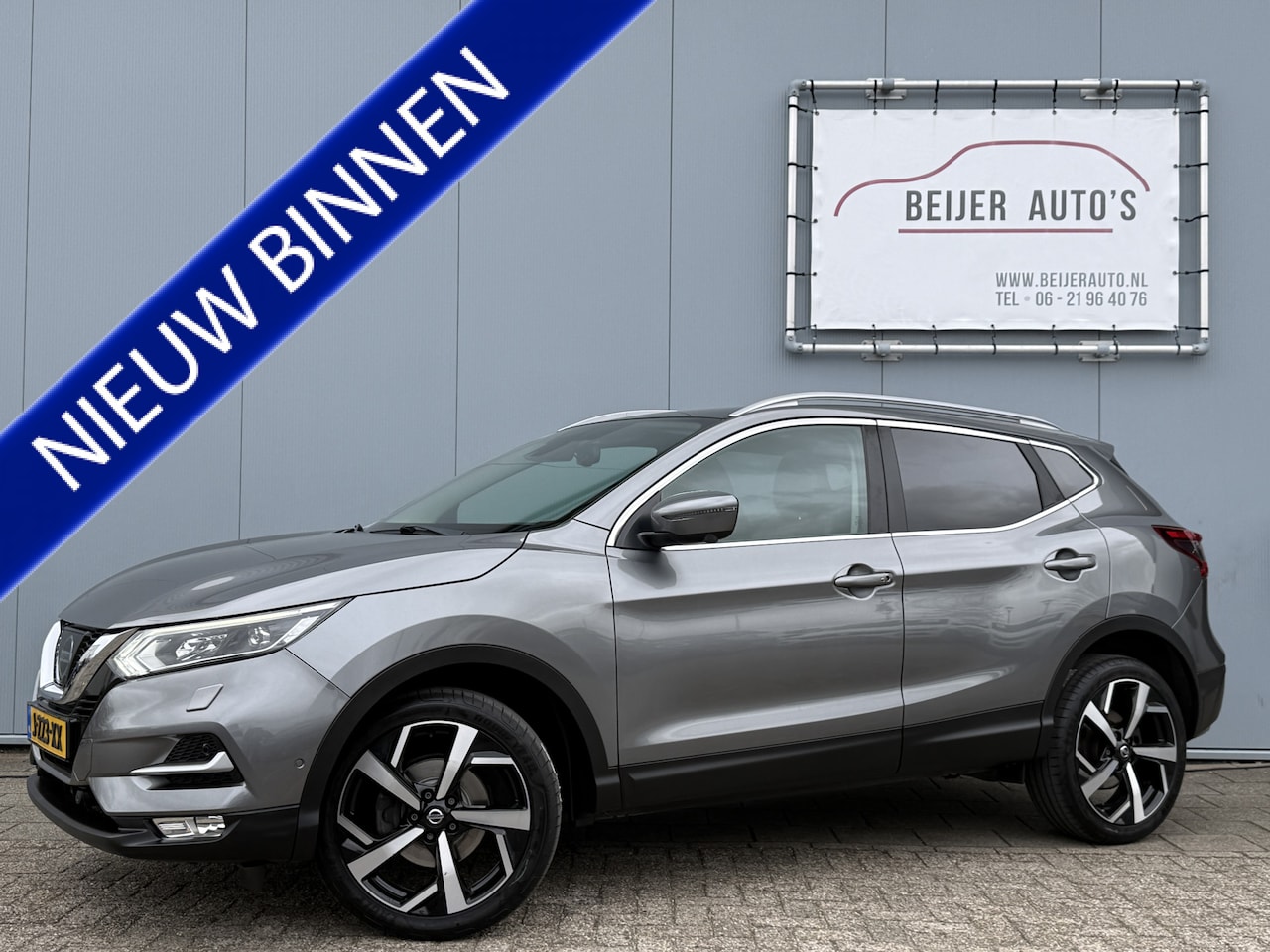 Nissan Qashqai - 1.6 Tekna Panoramadak/Trekhaak/Camera. - AutoWereld.nl