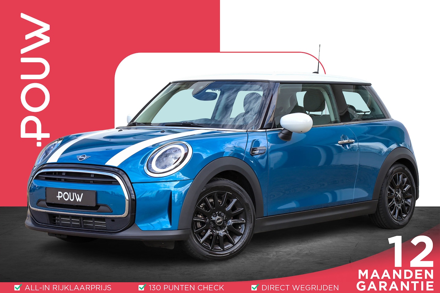 MINI Cooper - Mini 1.5 136pk Camden Edition | LED Verlichting | Parkeersensoren | Apple Carplay/Android - AutoWereld.nl