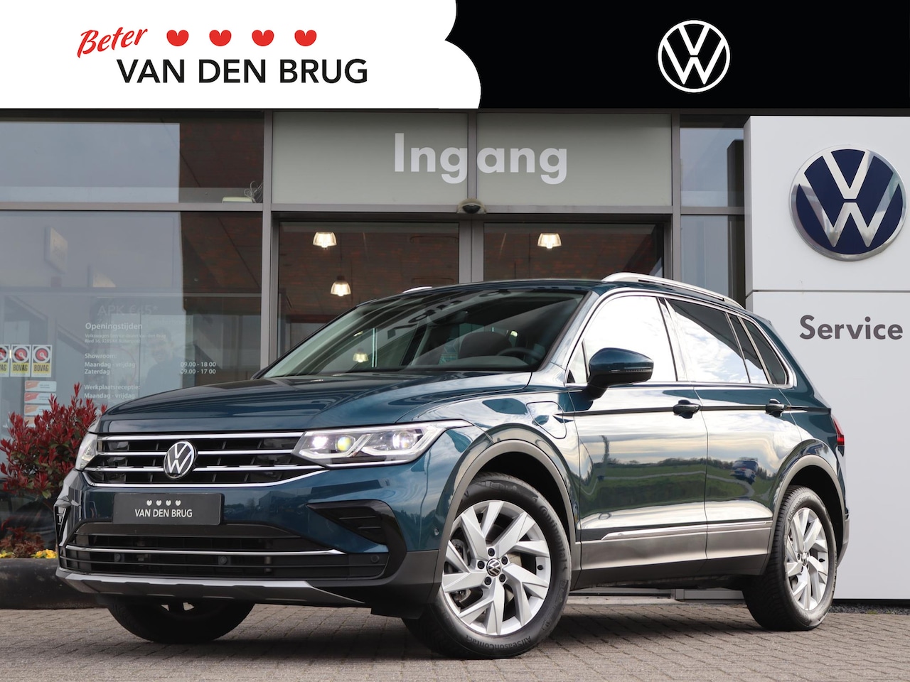 Volkswagen Tiguan - 1.4 TSI 245 pk DSG eHybrid Elegance | Stoel + Stuurverwarming | Achteruitrij Camera | Elek - AutoWereld.nl