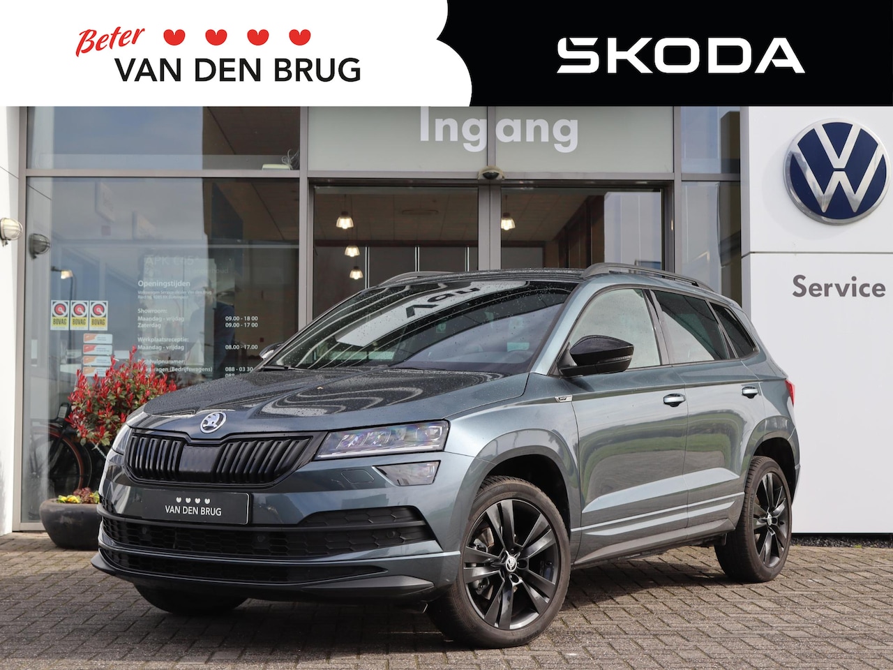 Skoda Karoq - 1.5 TSI 150 pk DSG ACT Sportline Business | Navigatie | ACC | Elektrische Klep | LED | Ach - AutoWereld.nl