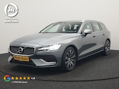 Volvo V60 - T4 Inscription 191pk Dealer O.H. | Camera | Lederen Sportstoelen Memory & Verwarmd | Apple