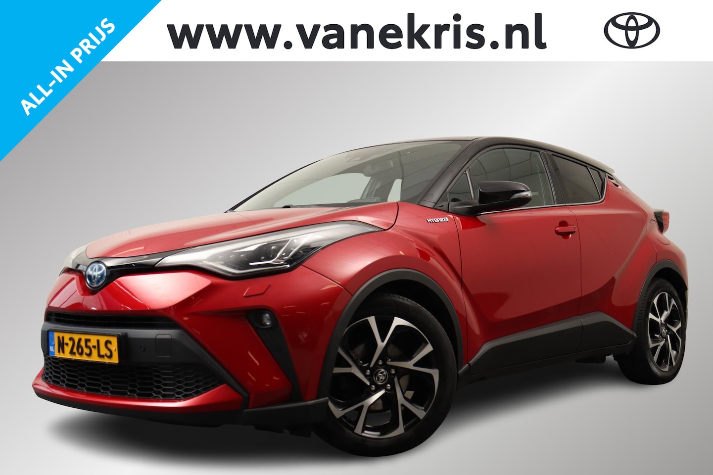 Toyota C-HR - 2.0 Hybrid Style Limited, Trekhaak, BSM, Stoel & Stuurverwarming - AutoWereld.nl