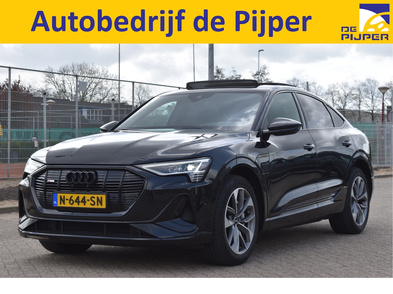 Audi e-tron Sportback - 55 quattro S-Line edition 95 kWh 408 pk | NL-Auto | Zeer vol | Keyless | HUD | Luchtvering - AutoWereld.nl