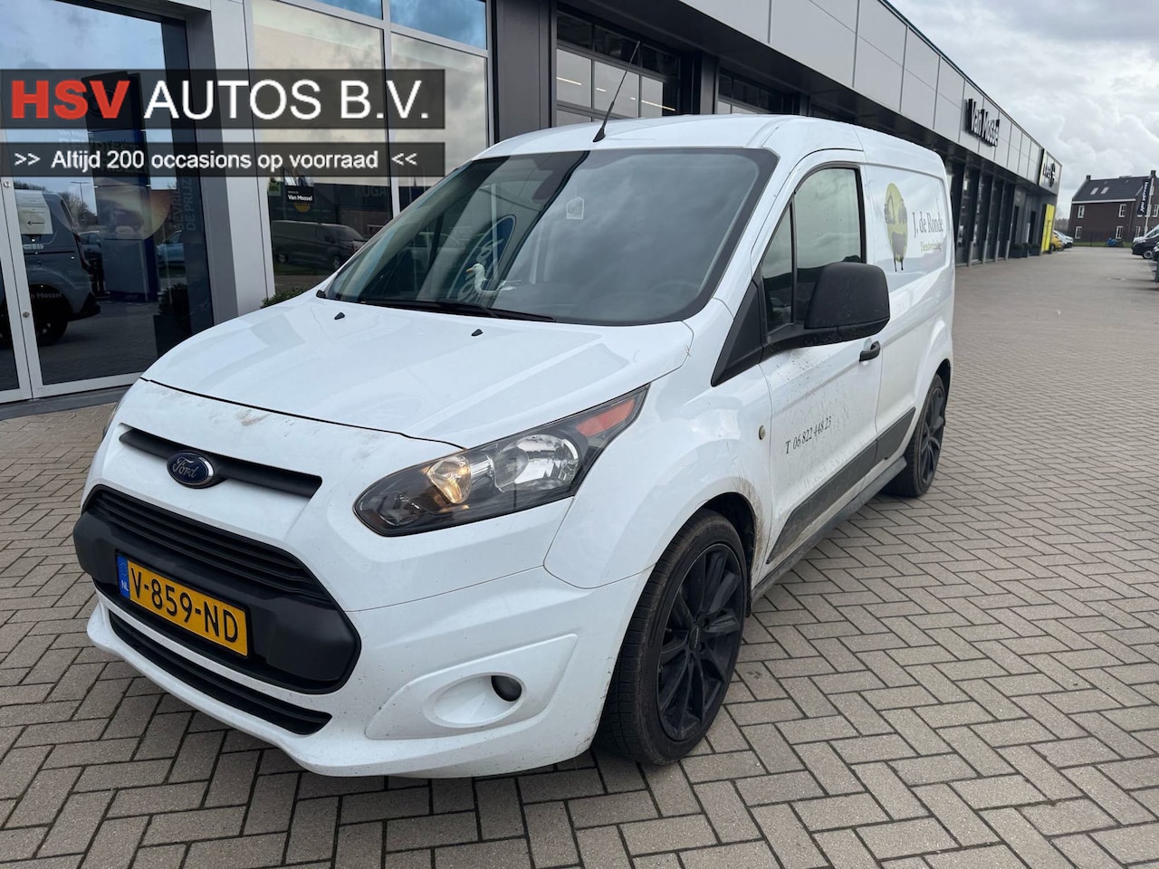 Ford Transit Connect - 1.5 TDCI L1 navi airco LM cruise org NL - AutoWereld.nl