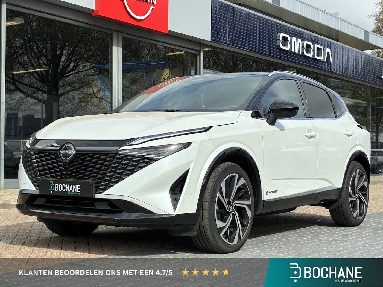 Nissan Qashqai - 1.5 e-Power Tekna Plus | 360° Camera | Panoramadak | Navigatie | Memory Seats - AutoWereld.nl