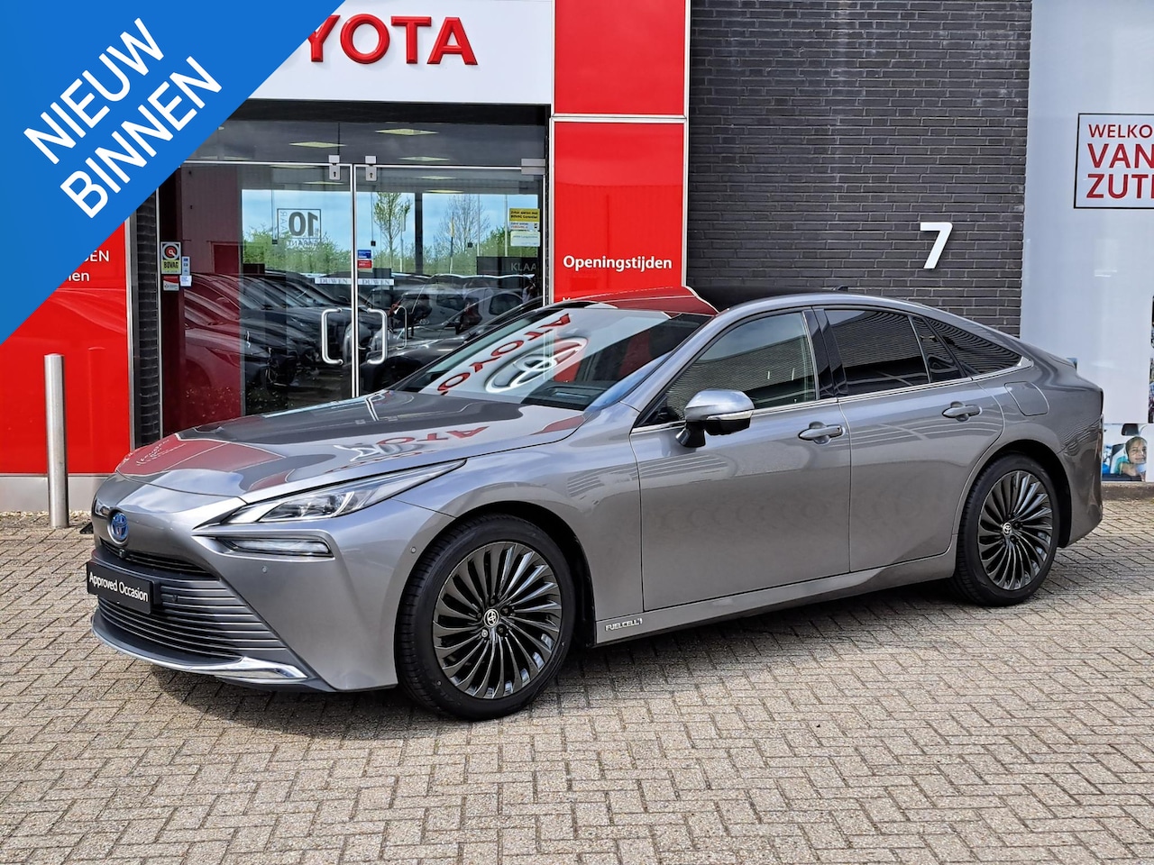 Toyota Mirai - Prestige FUEL CELL KEYLESS JBL-AUDIO STOELVERWARMING APPLE/ANDROID CLIMA CAMERA AD-CRUISE - AutoWereld.nl