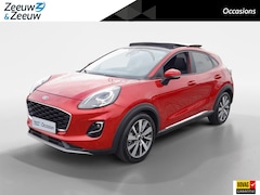 Ford Puma - 1.0 EcoBoost Hybrid Titanium X First Edition 1e Eigenaar | Metallic lak | Schuif/kanteldak