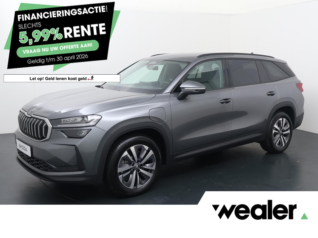 Skoda Kodiaq - 1.5 TSI PHEV Business Edition | 204 PK | SoH 100% | Trekhaak wegklapbaar | Head-up display - AutoWereld.nl