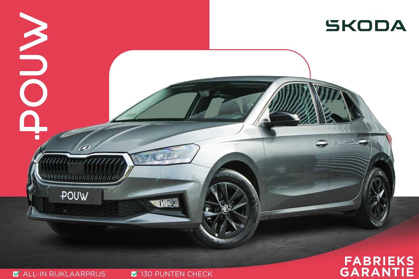 Skoda Fabia - 1.0 TSI 95pk Selection | Parkeersensoren Voor/ Achter | Stoelverwarming | Airco | Apple Ca - AutoWereld.nl