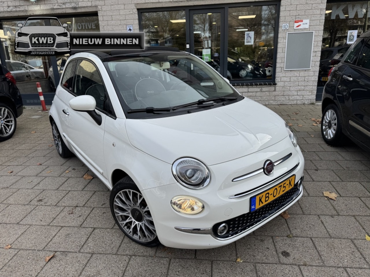 Fiat 500 C - 0.9 TwinAir Lounge Cabrio Navi Nieuw model - AutoWereld.nl