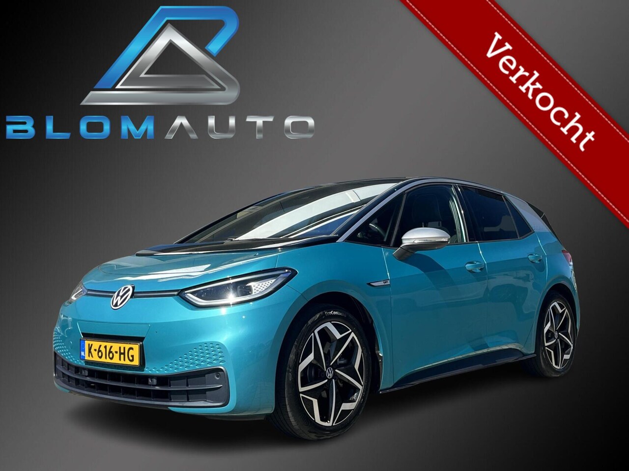 Volkswagen ID.3 - First Plus 58 kWh IQ-LED+ACC+NL AUTO SOH 88% - AutoWereld.nl