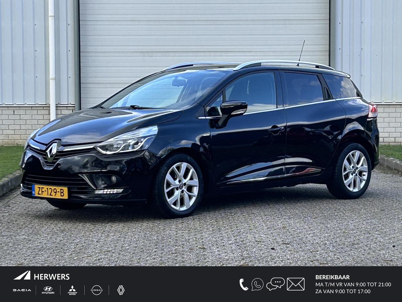 Renault Clio Estate - 0.9 Limited / Navigatie / Lichtmetalen Velgen / 1e Eigenaar / Dealer Onderhouden / Parkeer - AutoWereld.nl