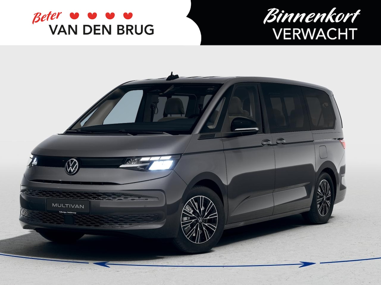 Volkswagen Multivan - Economy Business L2 1.5 eHybrid EU6 180 kW (245pk) Wegklapbare Trekhaak | 7 zits | Camera - AutoWereld.nl