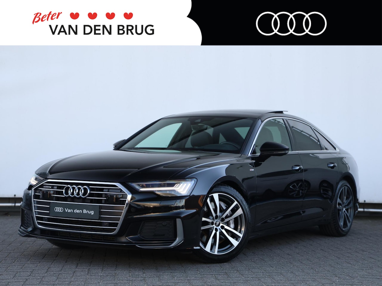 Audi A6 Limousine - 50 TFSI e quattro S edition 299pk | Pano | B&O | HUD | Stoelverwarming | Camera | HD Matri - AutoWereld.nl