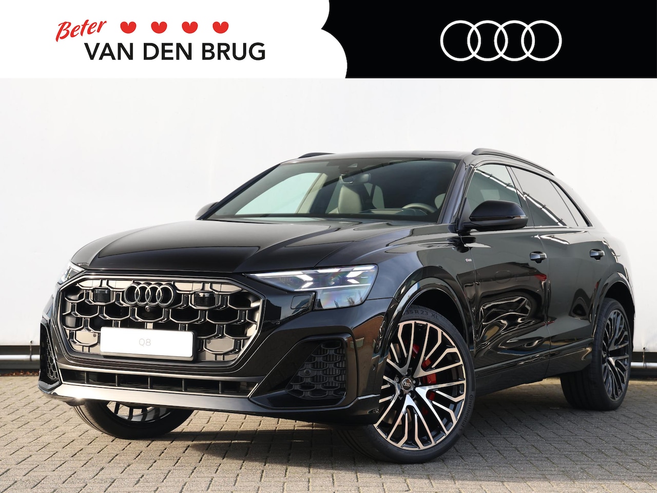Audi Q8 - Pro Line S Competition 60 TFSI e 360 kW / 490 PK | Head up | Pano dak | Assistentie plus | - AutoWereld.nl