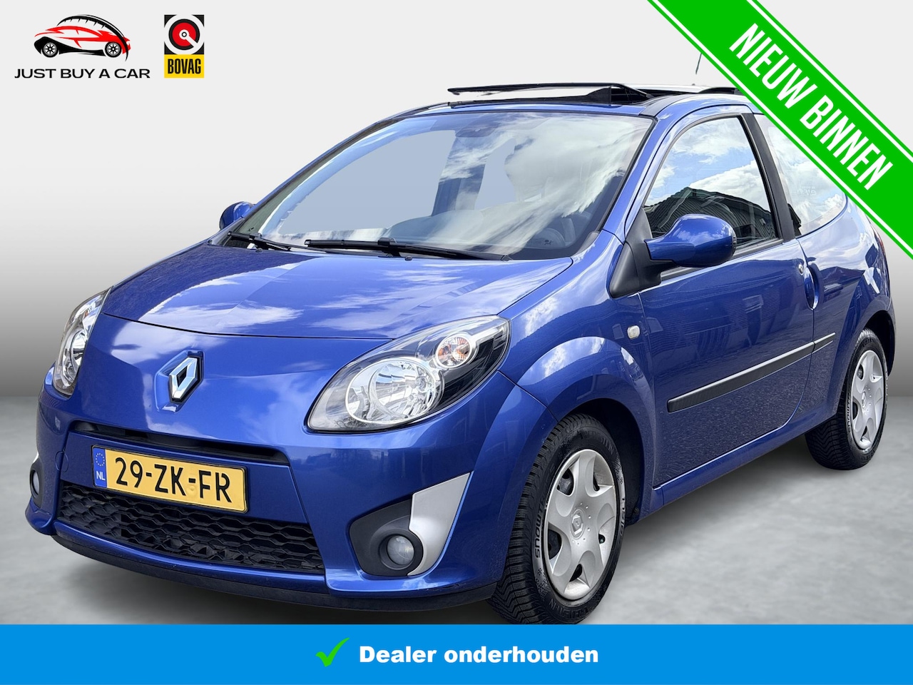 Renault Twingo - 1.2-16V Dynamique Dealeronderhouden / Panoramadak / Cruise Control / Orgi NL / Comfort-Pac - AutoWereld.nl