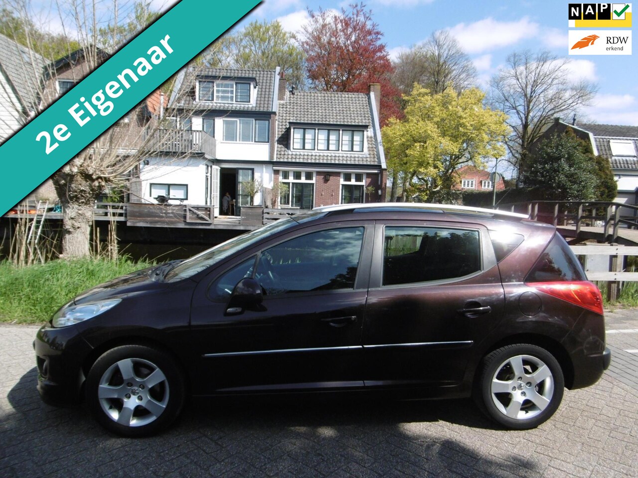 Peugeot 207 SW - 1.6 VTi 120pk 2e eigenaar Navi Clima Cruise Panorama - AutoWereld.nl