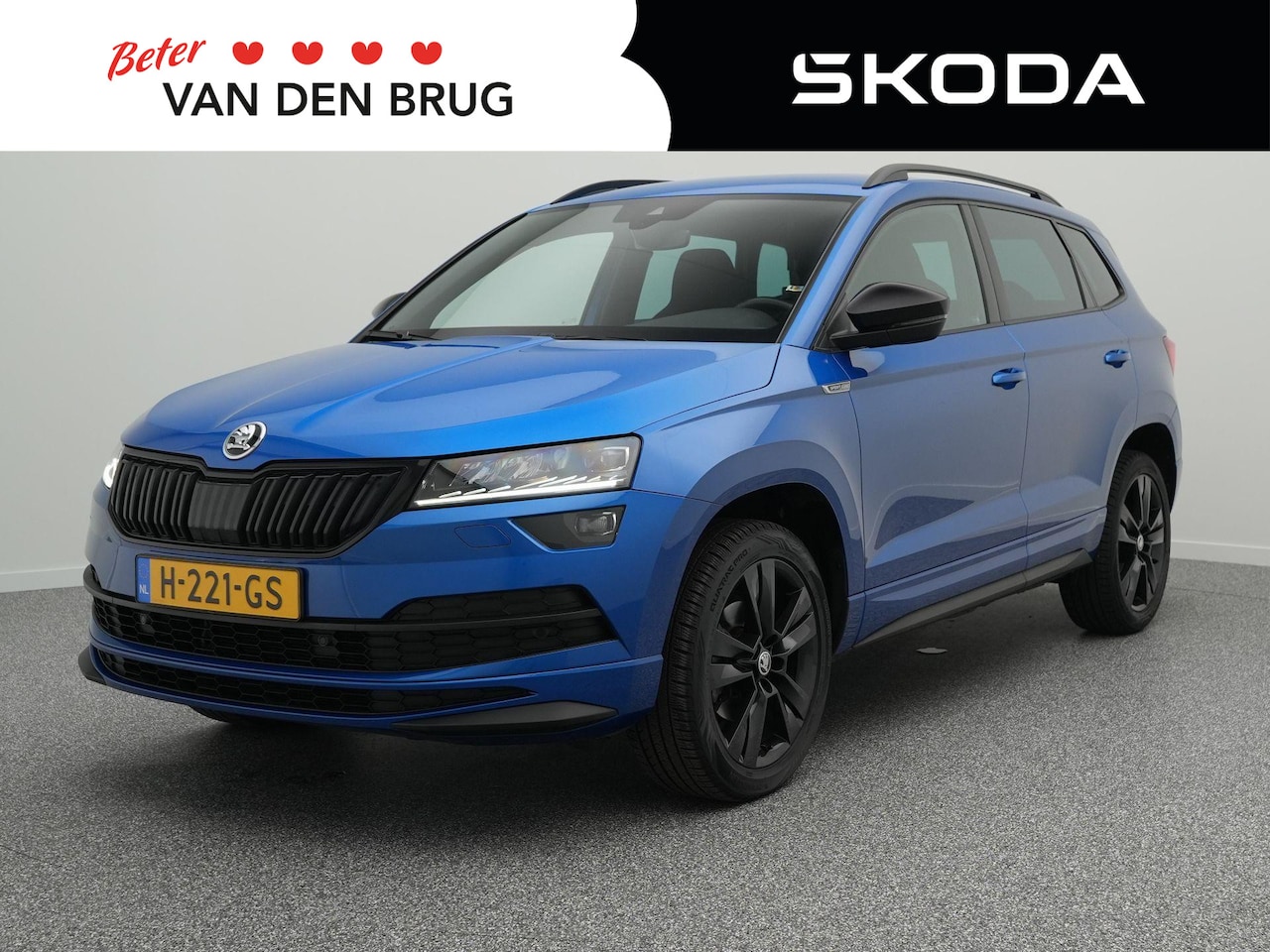 Skoda Karoq - 1.5 TSI 150pk AUTOMAAT Sportline Business | NL-auto! | Trekhaak | Verwarmbaar voorruit | S - AutoWereld.nl