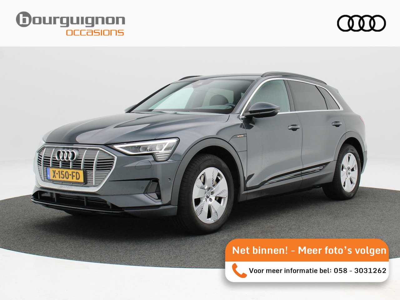 Audi e-tron - 55 quattro Business edition 95 kWh 408 Pk | Camera | Stoelverwarming | Sportstoelen | Clim - AutoWereld.nl